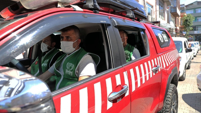 İHH ekipleri kurban bağışlarını ulaştırmak için yola çıktı